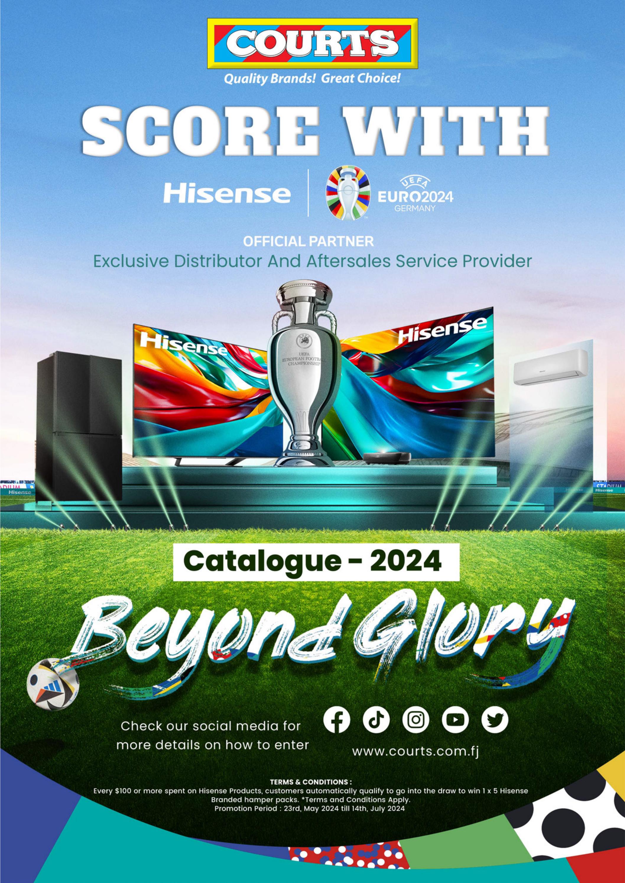 Score With Hisense Catalogue 2024 by Courts Fiji Issuu