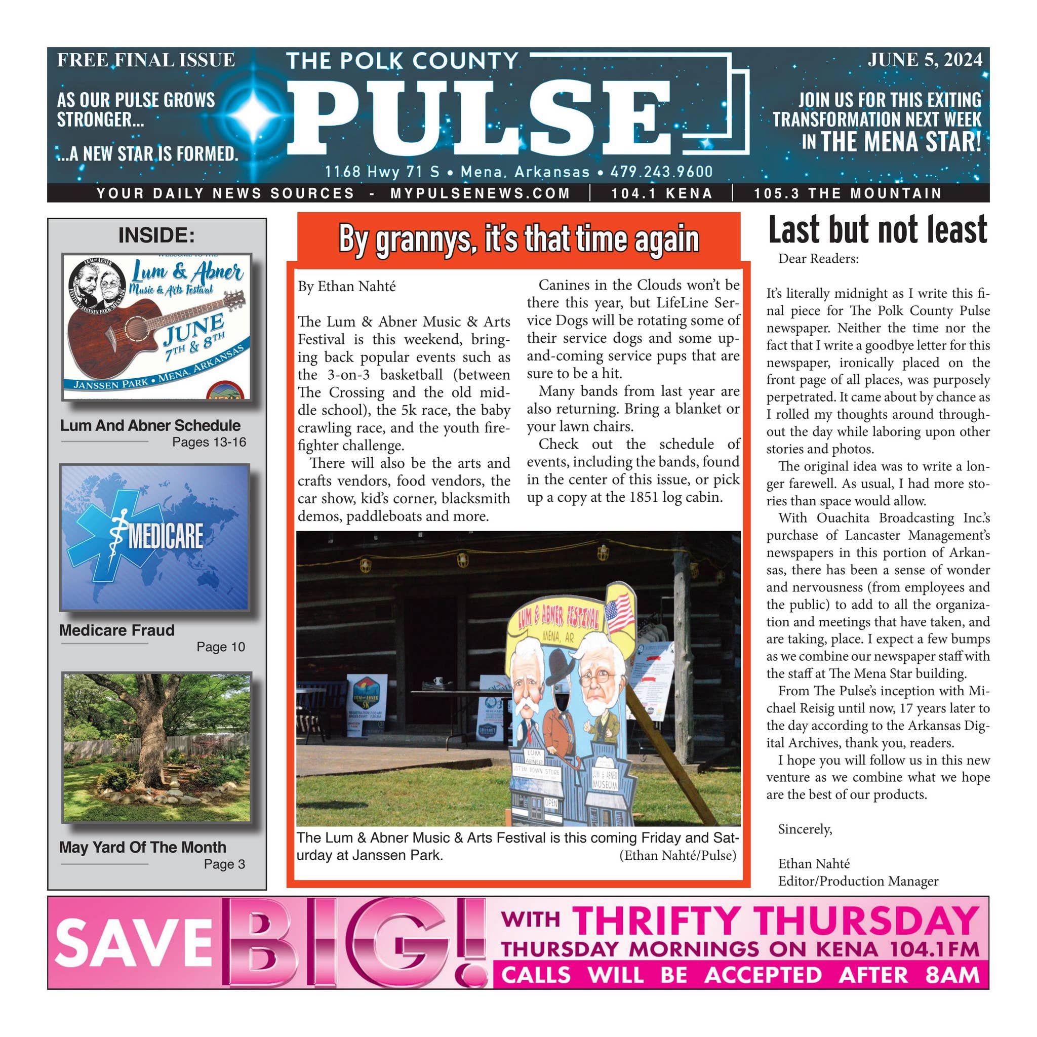 The Polk County Pulse - June 5, 2024 by The Pulse - Issuu