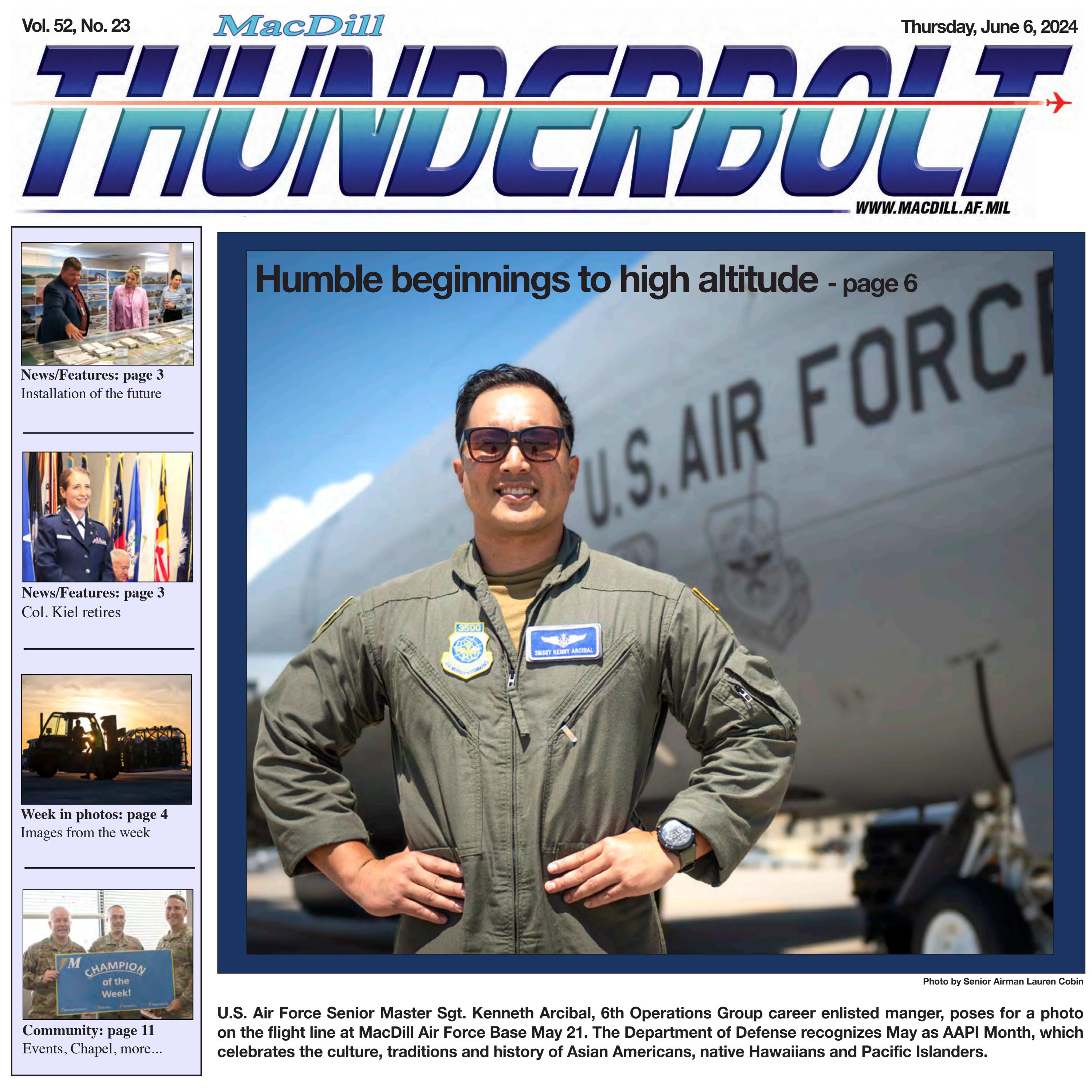 Thunderbolt 6/06/2024 by MacDill Thunderbolt - Issuu