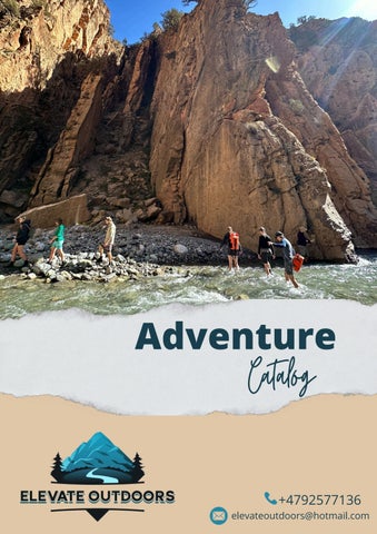 High atlas adventure Catalog