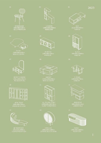 Solansh Segura Salazar 2400- 家具目录 德文 muebles diseñados por arquitectos 第 2 页
