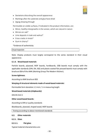 Quality and testing regulations for 柜 家具 第 24 页