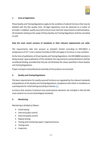 Quality and testing regulations for 柜 家具 第 7 页