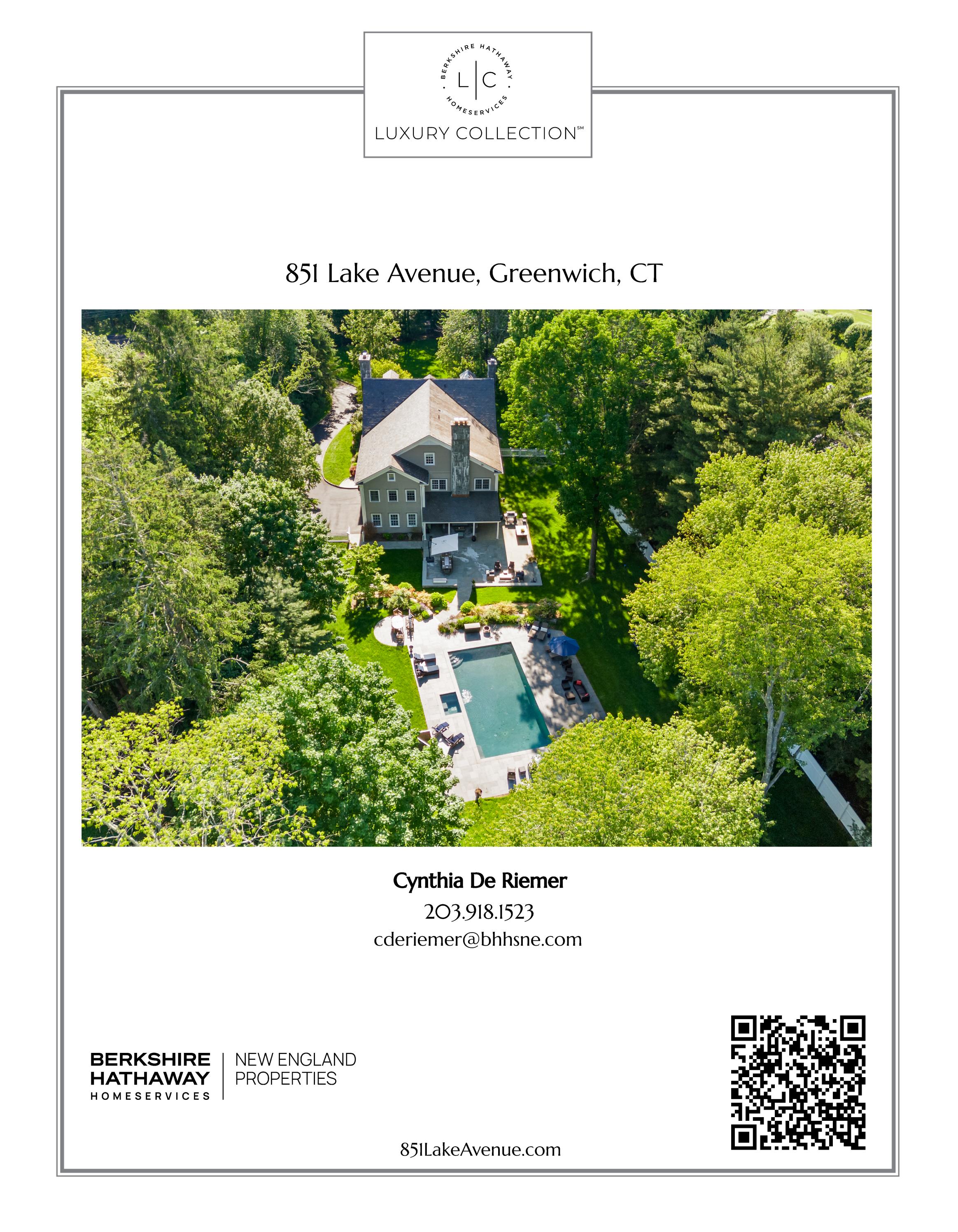 851 Lake Avenue, Greenwich, CT by Berkshire Hathaway HomeServices New