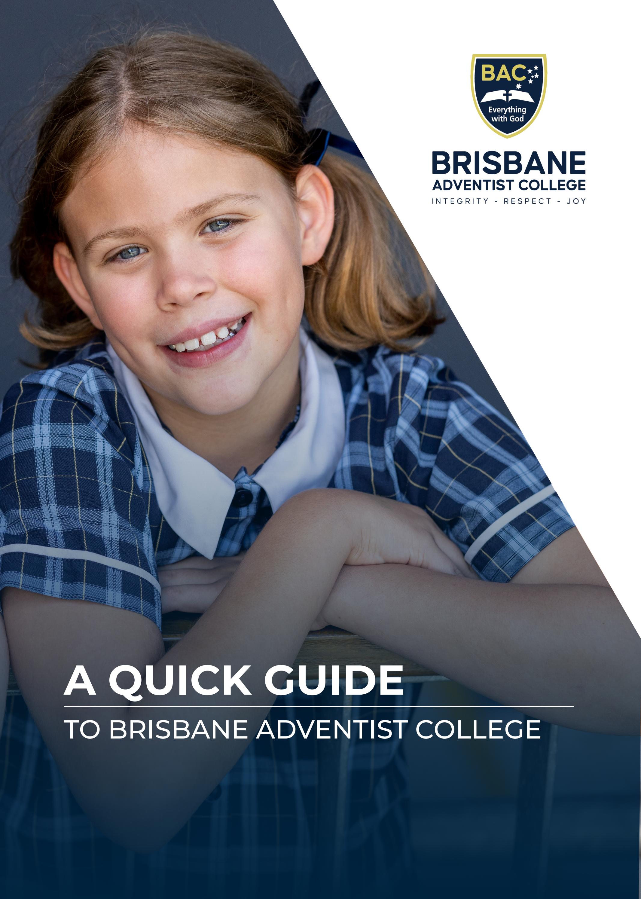 Quick Guide to BAC by brisbaneadventistcollege - Issuu