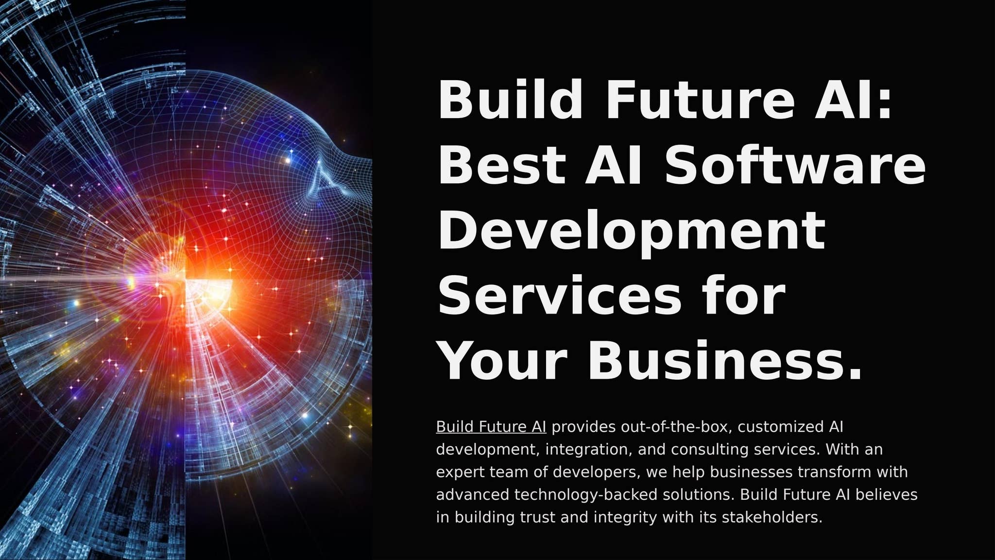 Build Future AI: Best AI Software Development Company for Your Business ...