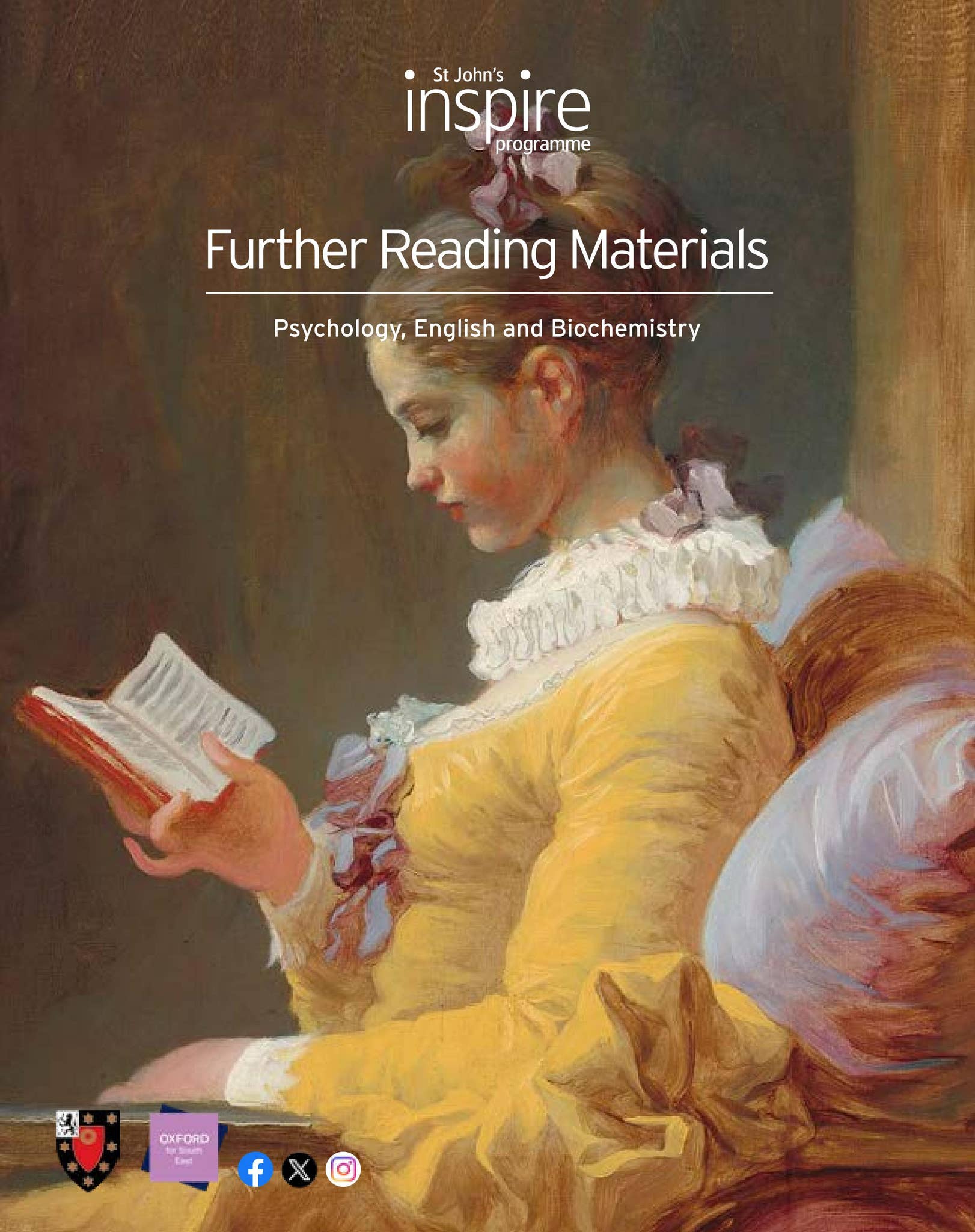 Further Reading Materials - Psychology, English & Biochemistry by ...