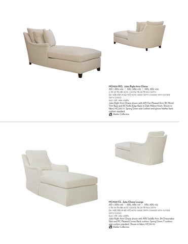 Hickory Chair Jules 家具产品集 册 - Naples/Sarasota 第 9 页