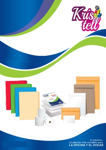 CATALOGO PAPELERIA