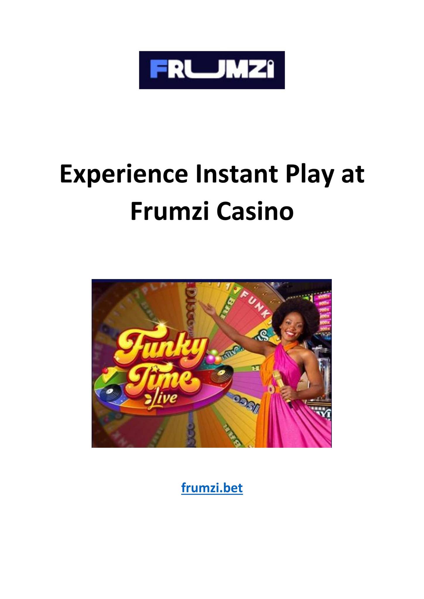 Visuelle Darstellung des Frumzi Casinos