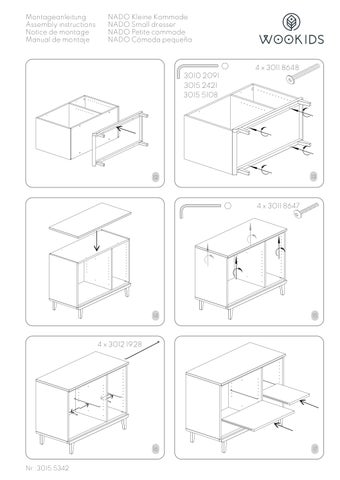 Wookids 家具目录 · NADO Small 斗柜 第 6 页