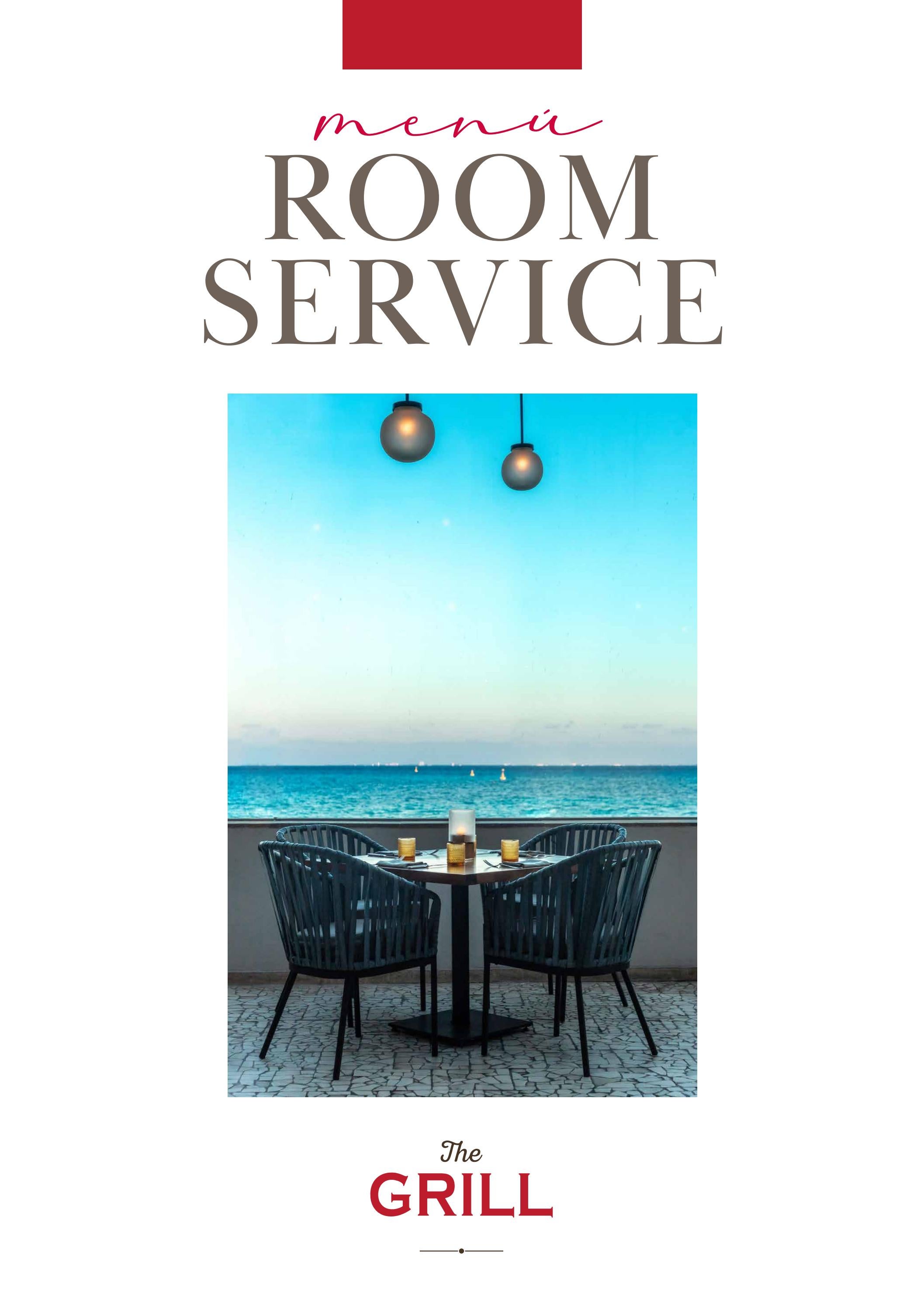 In Room Dining IRD The Grill by Grand Hyatt Playa del Carmen - Issuu