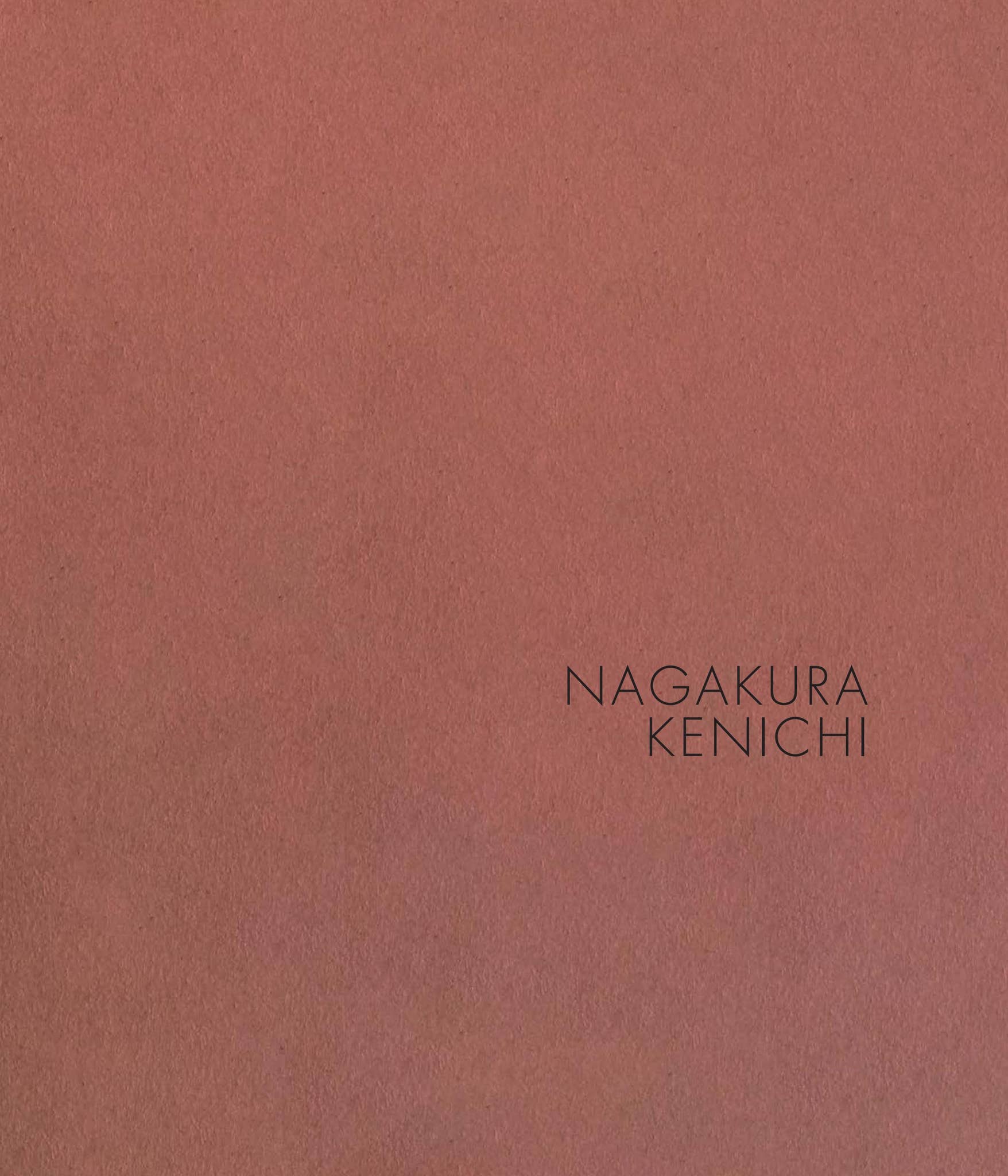 Nagakura Kenichi: A Retrospective by TAI Modern - Issuu