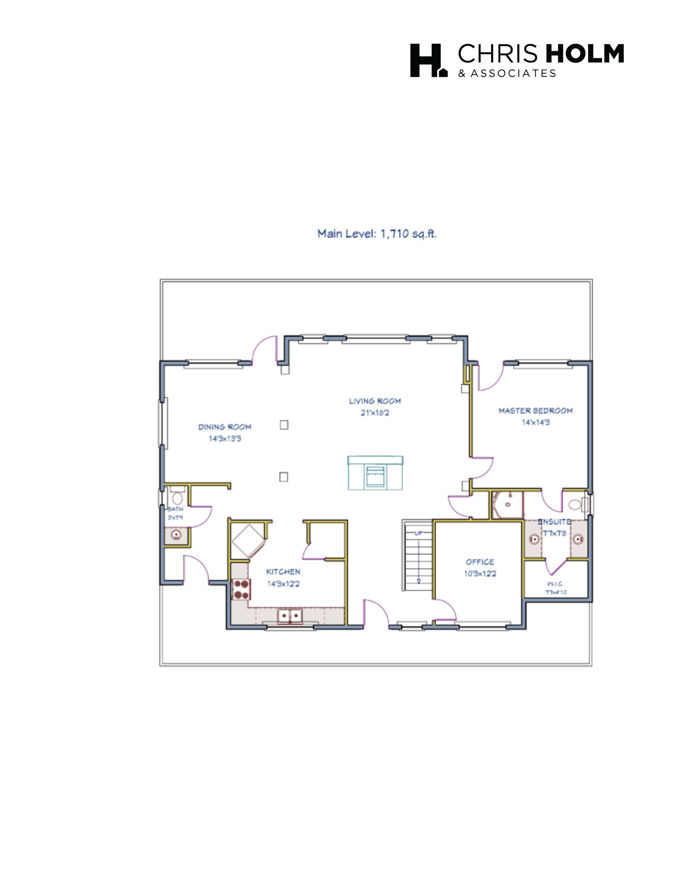 Floor Plans 3333 Smith Road, Falkland. BC by