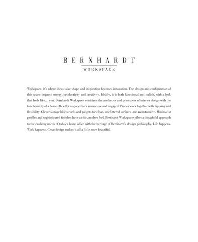 Bernhardt Workspace 2024 灯饰目录 第 3 页