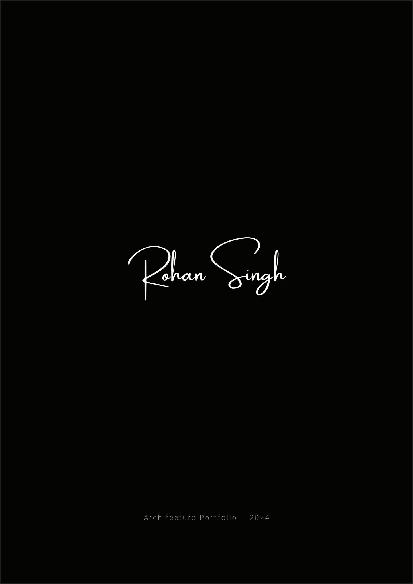 2024 portfolio by Rohan Singh - Issuu