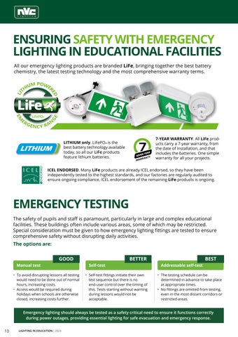 NVC Lighting UK NVC Education 灯饰手册 2024 第 10 页