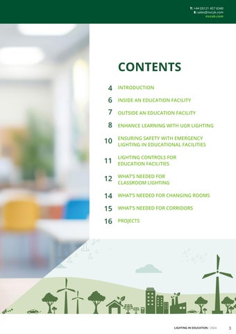 NVC Lighting UK NVC Education 灯饰手册 2024 第 3 页