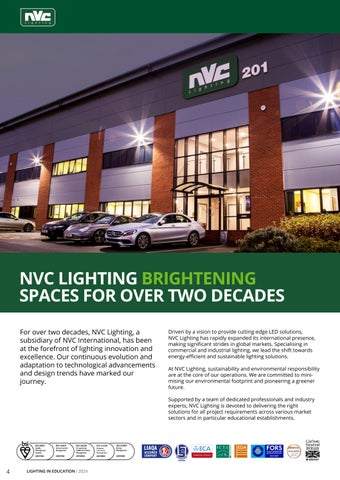 NVC Lighting UK NVC Education 灯饰手册 2024 第 4 页