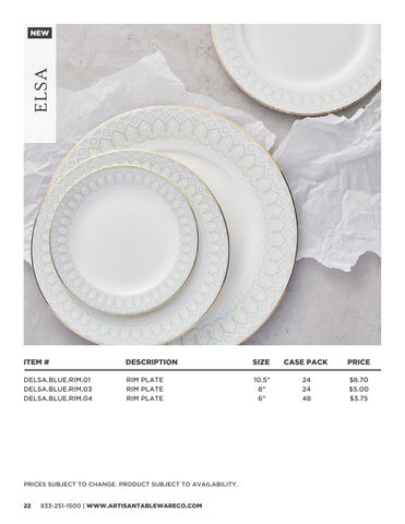 2024 Artisan Tableware Co. 家具目录 第 22 页