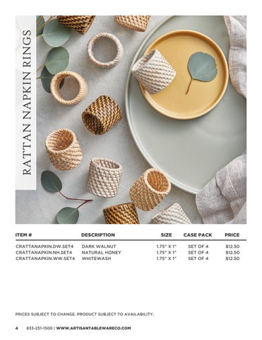 2024 Artisan Tableware Co. 家具目录 第 4 页