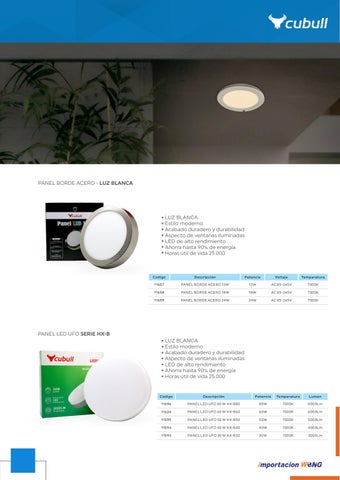 JDS_PE 灯饰目录 · CATALOGO LUMINARIAS CUBULL 第 12 页