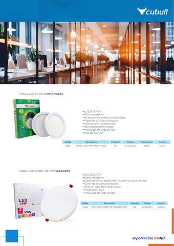 JDS_PE 灯饰目录 · CATALOGO LUMINARIAS CUBULL 第 14 页