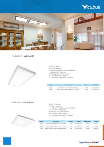 JDS_PE 灯饰目录 · CATALOGO LUMINARIAS CUBULL 第 18 页