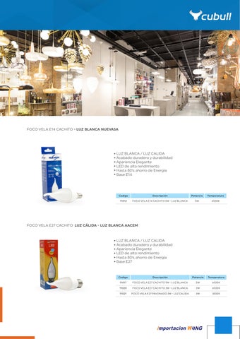 JDS_PE 灯饰目录 · CATALOGO LUMINARIAS CUBULL 第 23 页