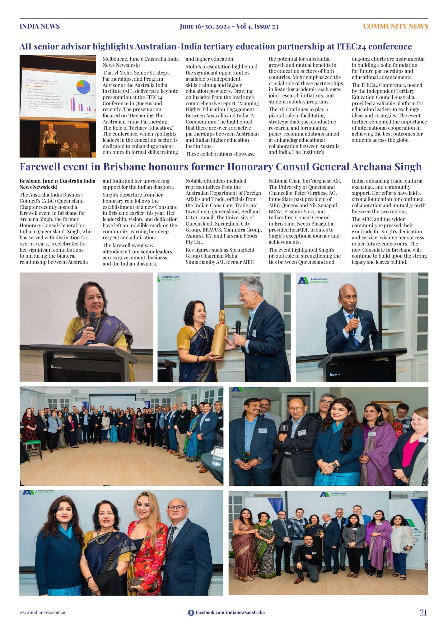 India News – June 16-30, 2024 by Australia India News - Issuu