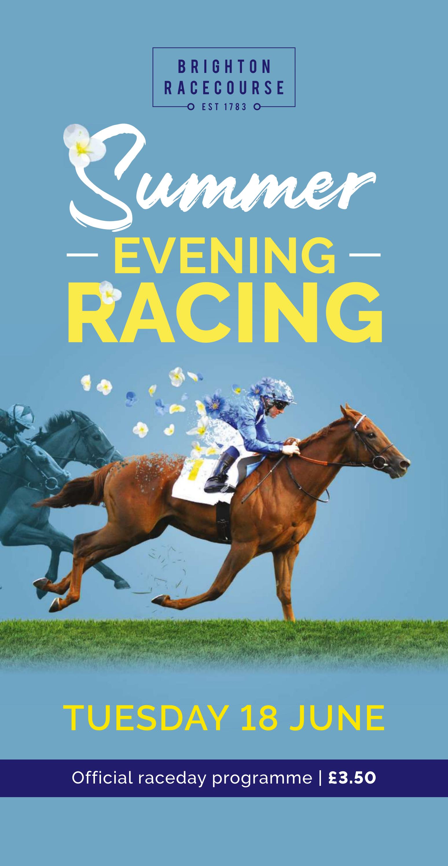 Brighton Racecard - Tuesday 18th June by Arena Racing Company - Issuu