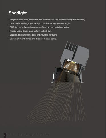 VonnLighting 灯饰目录 · 国际 Premiere Downlights 第 8 页