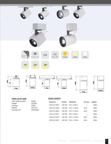国际 Ecoline Downlights 第 21 页