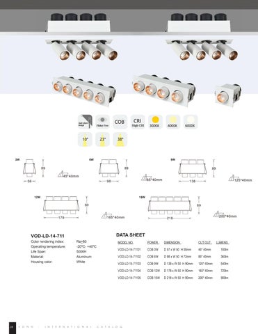 国际 Ecoline Downlights 第 24 页