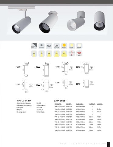 国际 Ecoline Downlights 第 9 页
