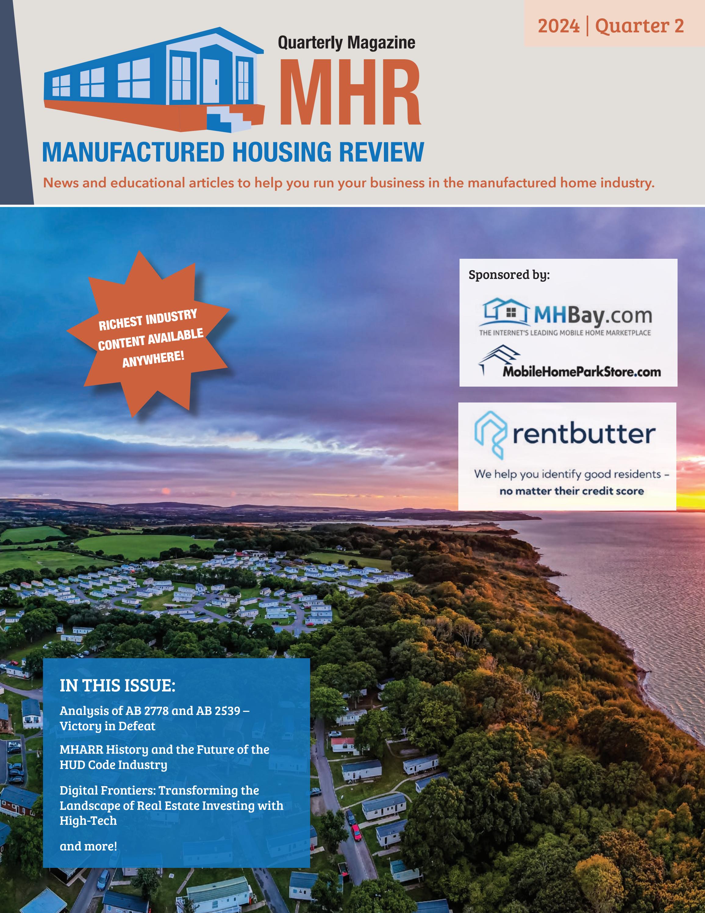 Manufactured Housing Review - 2024 Q2