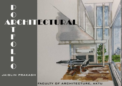 architectural portfolio