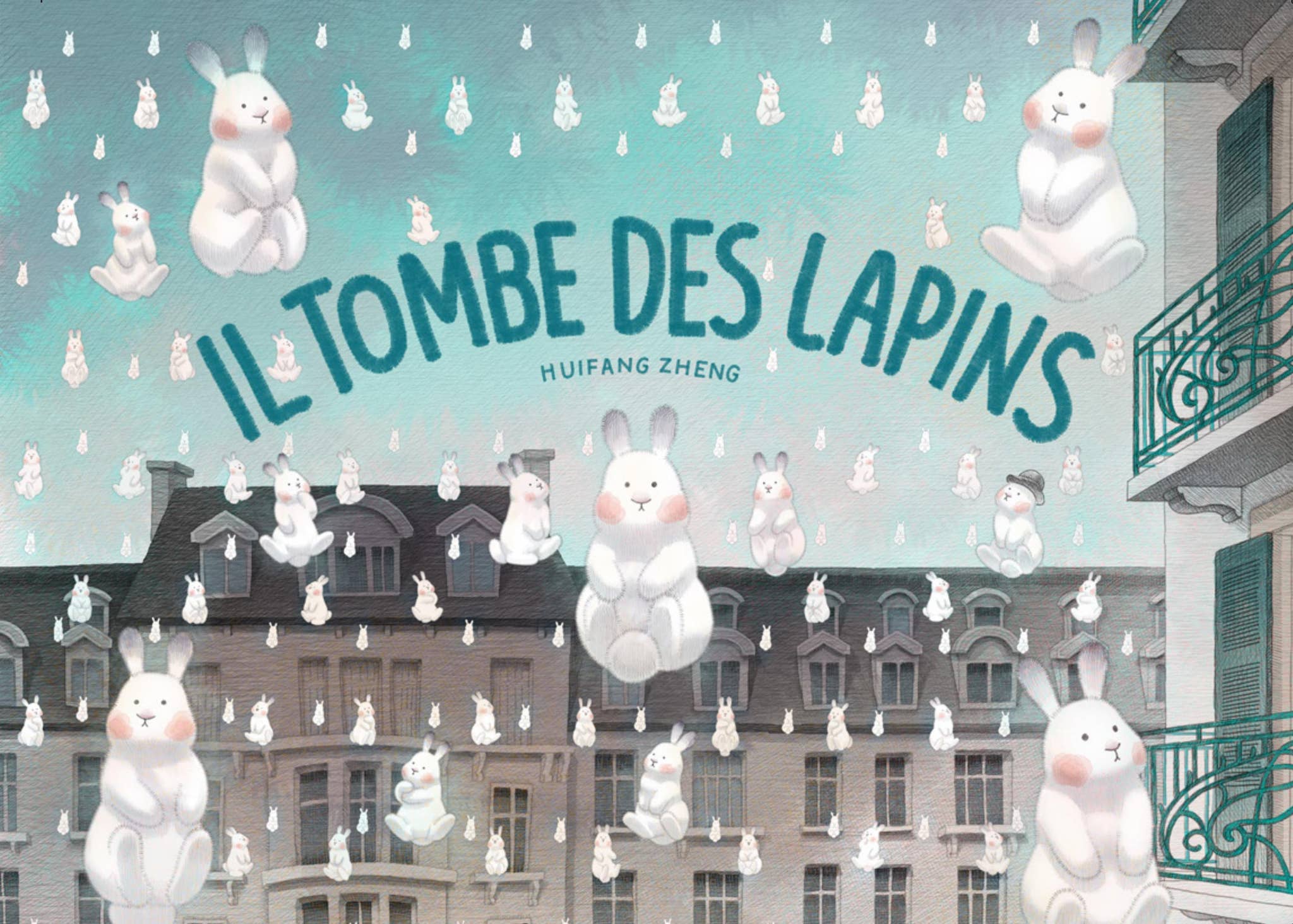 Extrait-Il tombe des lapins- Huifang Zheng by Thierry Magnier Éditions