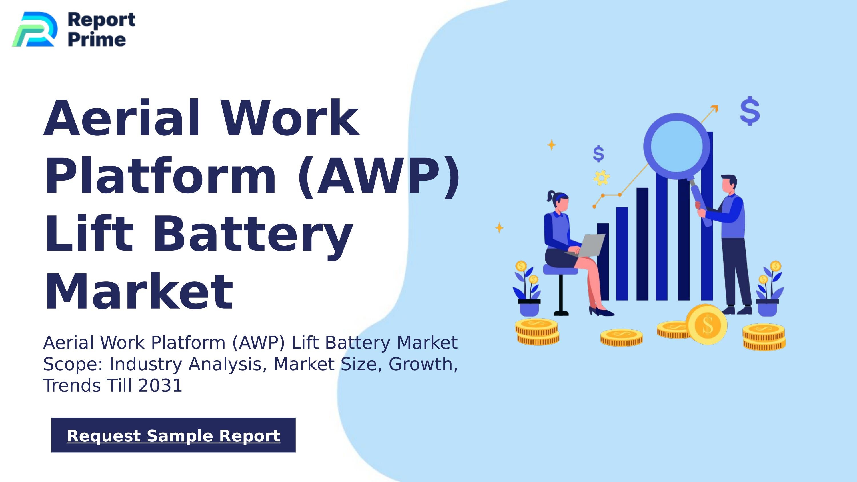 Global Aerial Work Platform (AWP) Lift Battery market cagr 13.8% by ...