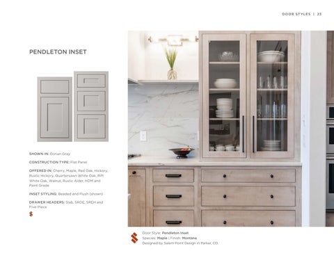 Styles, Woods × Finishes | All Product Lines | June 2024 更新版 第 23 页