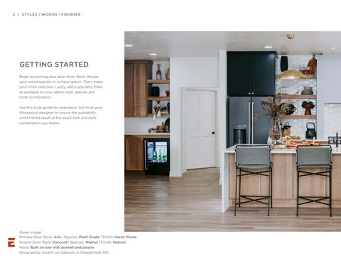 Styles, Woods × Finishes | All Product Lines | June 2024 更新版 第 2 页