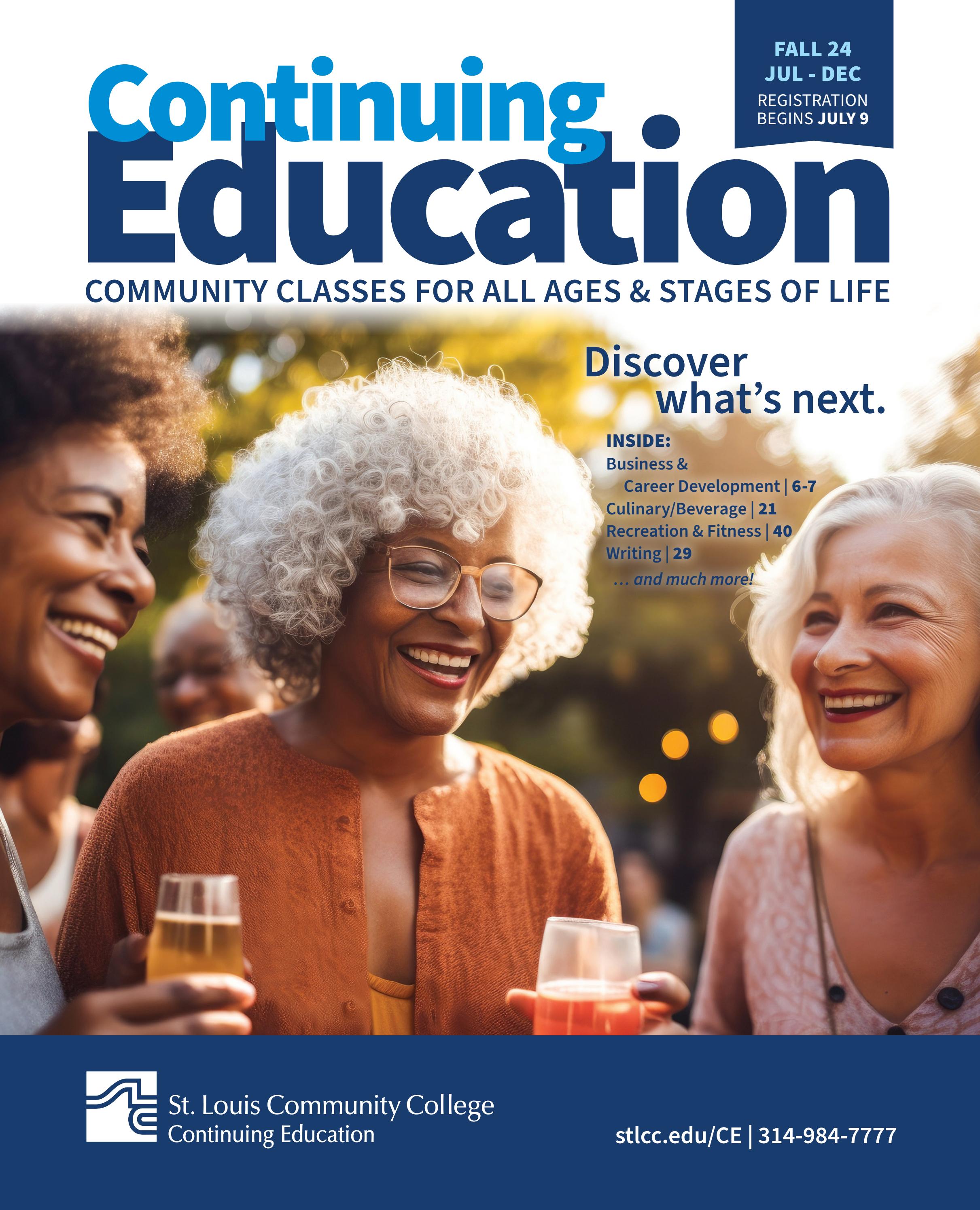 Continuing Education Fall 2024 catalog by Issuu