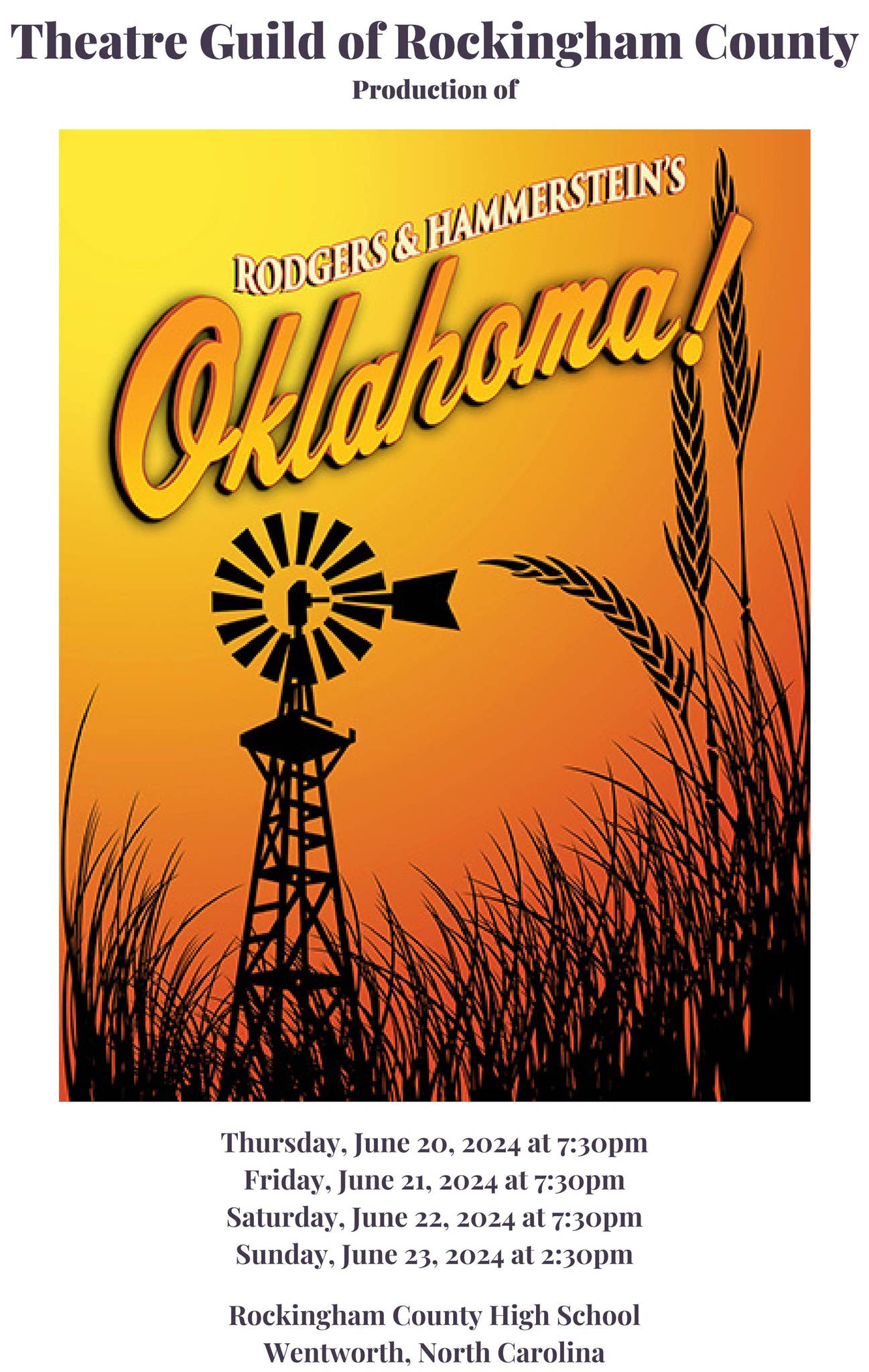 Oklahoma! program by TGRC_NC - Issuu