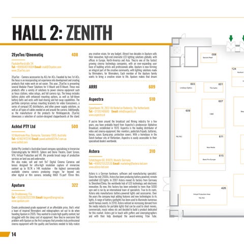 Euro Cine Expo 2024 Showguide 第 14 页