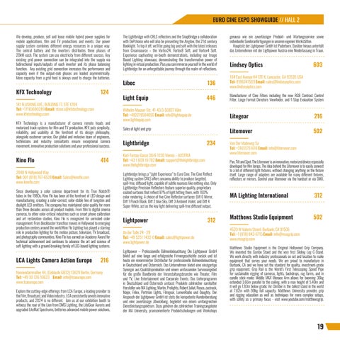 Euro Cine Expo 2024 Showguide 第 19 页
