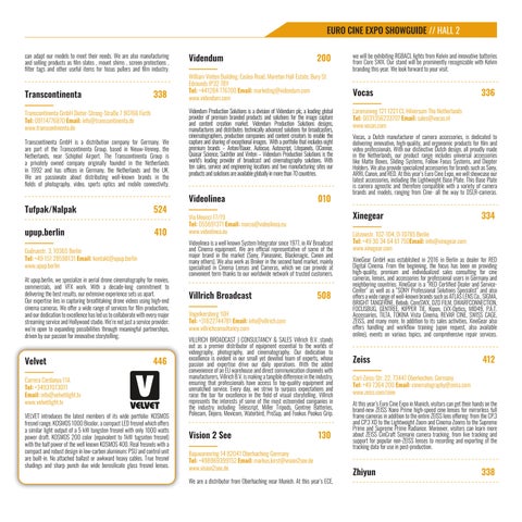 Euro Cine Expo 2024 Showguide 第 24 页