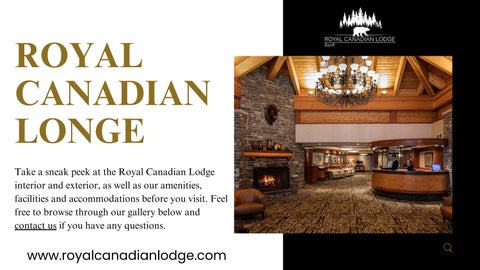 Royal Canadian Lodge- Luxury Boutique Hotel in Banff, AB