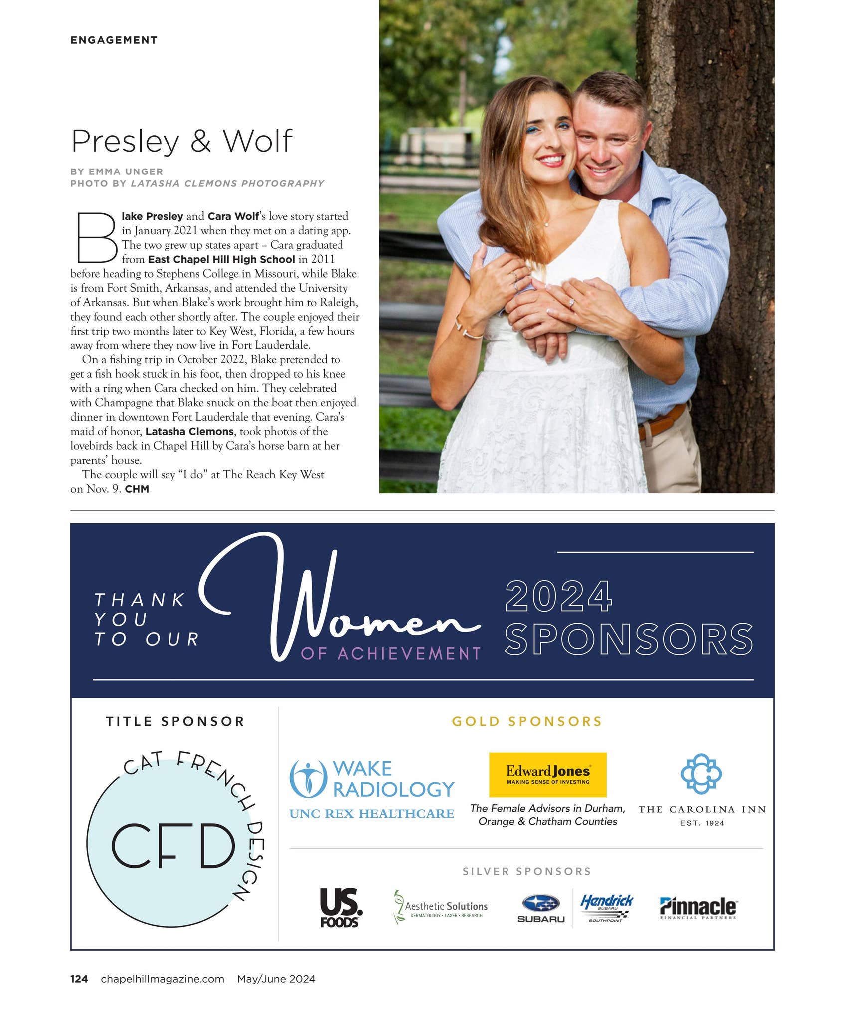 Chapel Hill Magazine May/June 2024 by Triangle Media Partners - Issuu