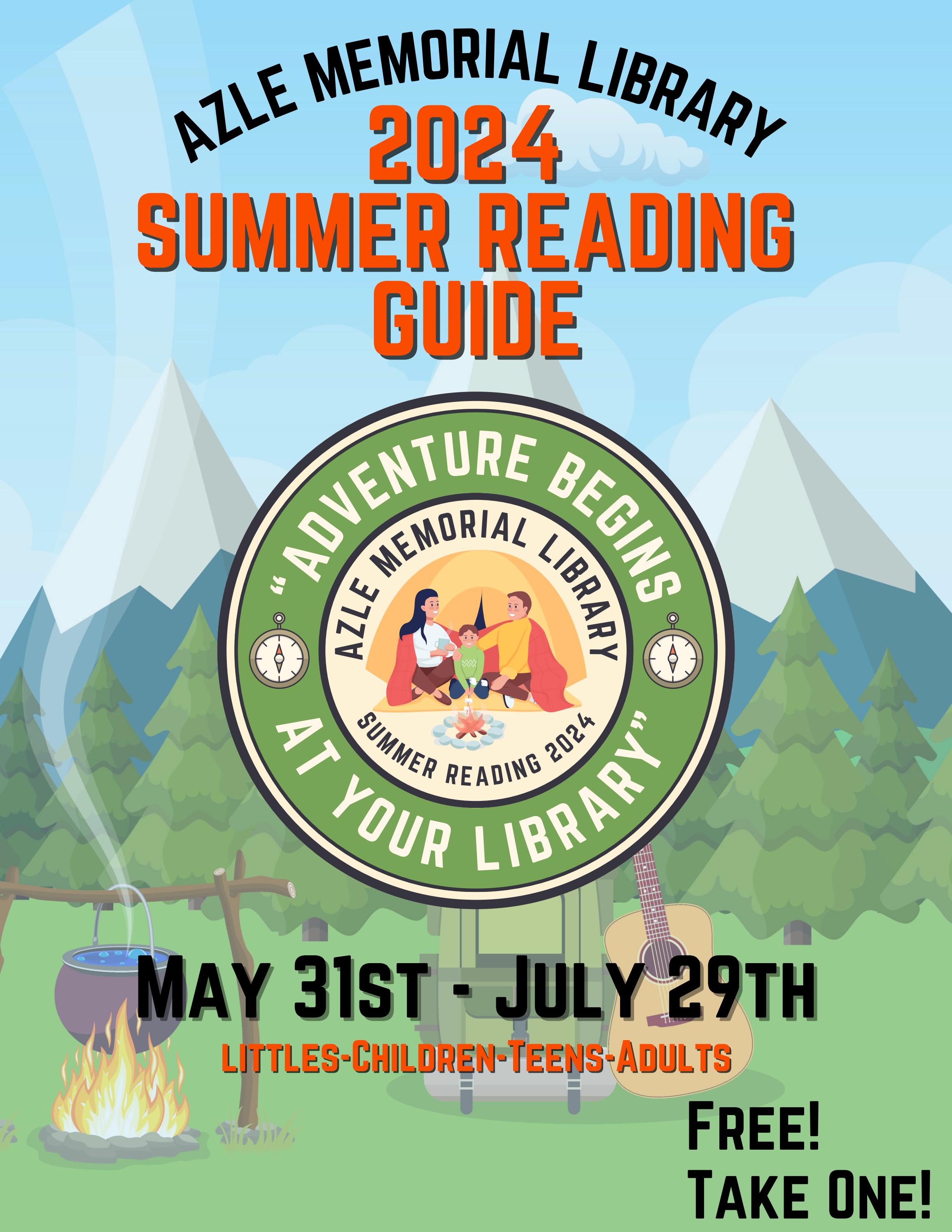 2024 Azle Memorial Library Summer Reading Guide by City of Azle Issuu