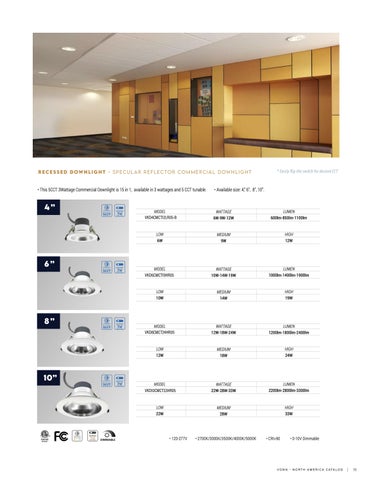 VonnLighting 灯饰目录 · Ecoline Downlights 第 11 页